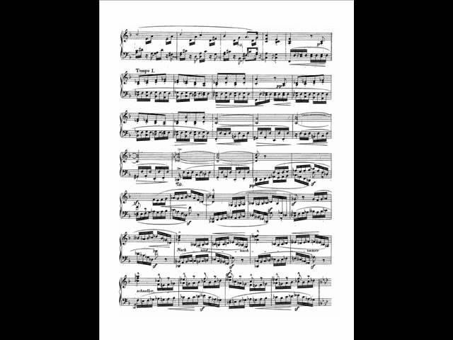 Brendel plays Schumann Fantasiestücke, Op.12 - 5. In der Nacht