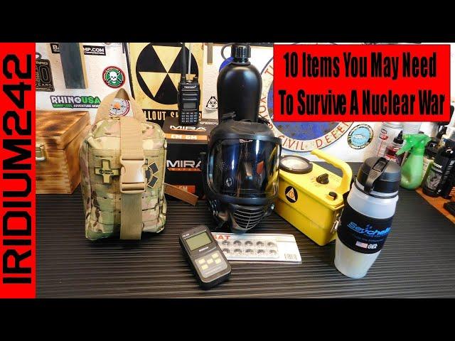 10 Items You May Need To Survive A Nuclear Disaster