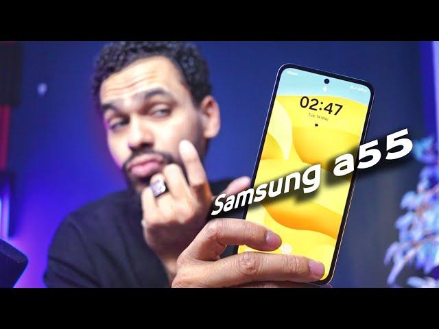 خيبة امل شديدة من اول يوم تجربة a55 samsung