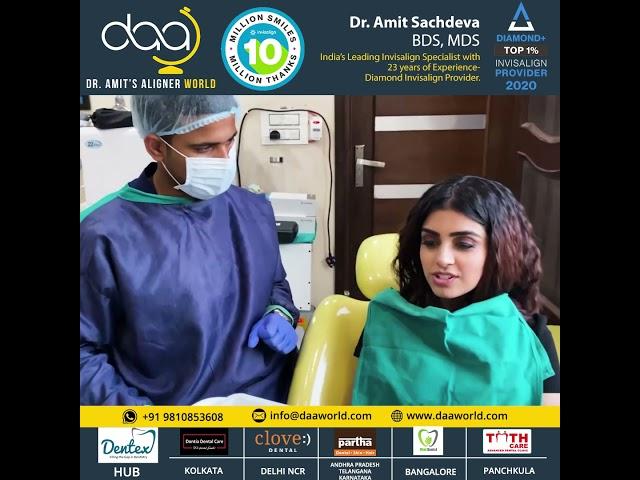 Patient's Invisalign  journey | Dr Amit' s Aligner World