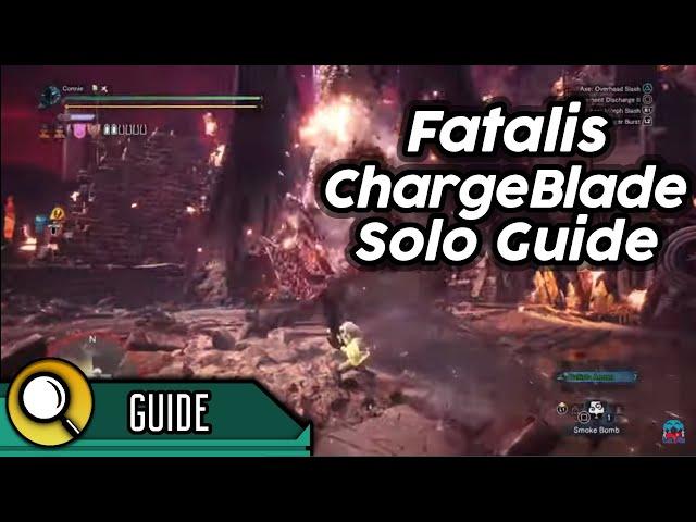 How to Solo Fatalis with Charge Blade - Openings, Moveset, Builds, etc | MHW Iceborne