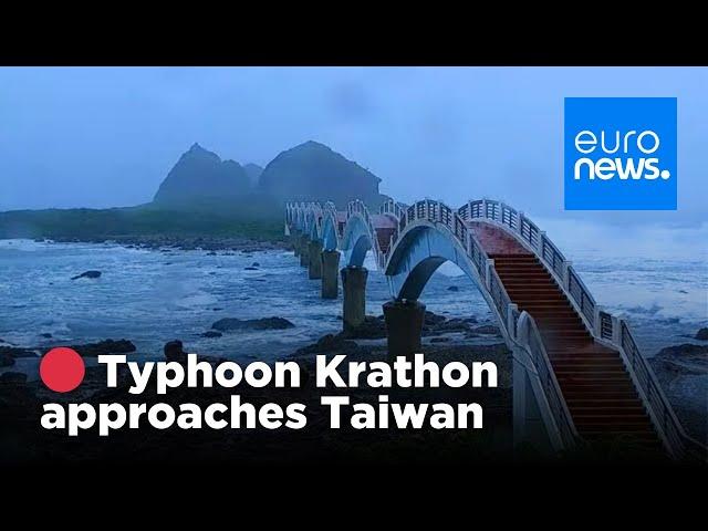  Typhoon Krathon heads for Taiwan after hitting the Philippines | No Comment