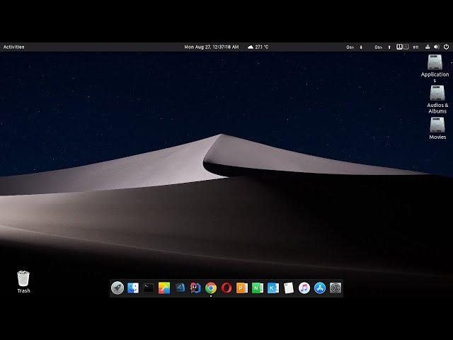 Install macOS Theme on Ubuntu 18.04 with a Single Script