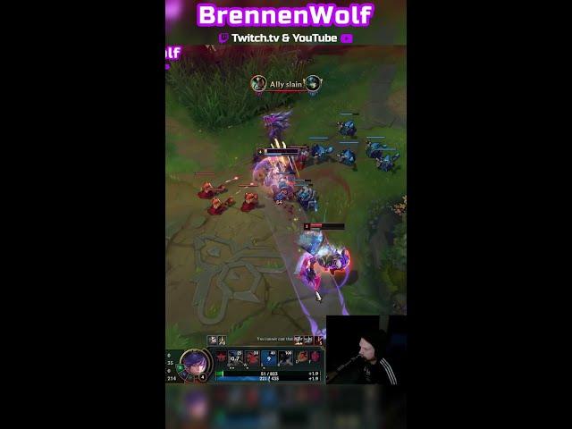 Crazy 1v1 Fiora VS Darius | BrennenWolf #Shorts #Twitch