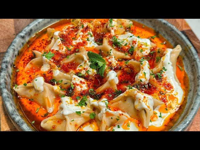 Turkish Manti from scratch! 