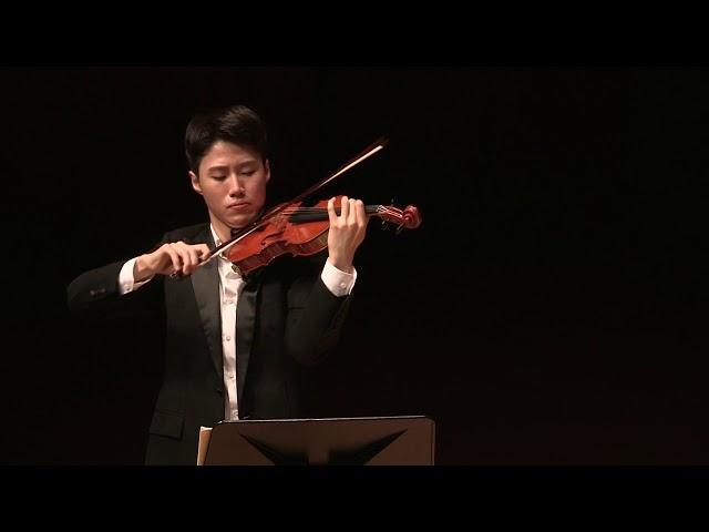 Jinsu Park plays Schubert Sonata for Violin and Piano in A Major and Ysaÿe Violin Sonata No. 3