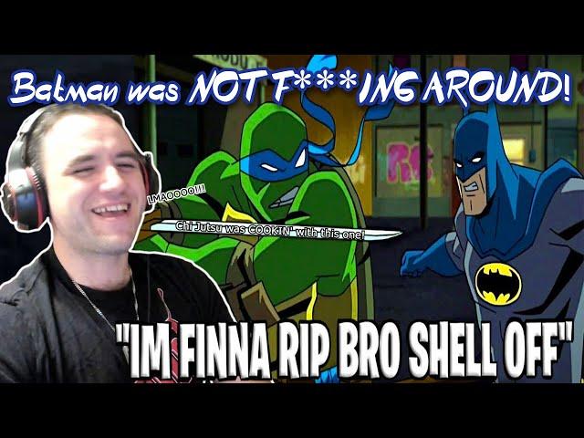 RickWa Reacts to "When BATMAN Pulled Up and SOLO Wiped the Ninja Turtles!" [By: Chi Jutsu]