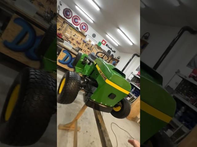 Restoration JOHN DEERE Race Mower !? #car #mechanic #mower #johndeere #racemower #restoration