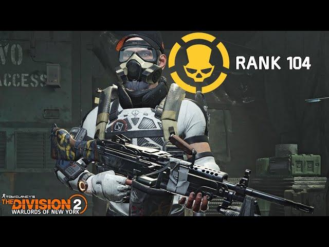 The Division 2 | NEW PVP TTK! Manhunt Rank 100+ Dark Zone PVP