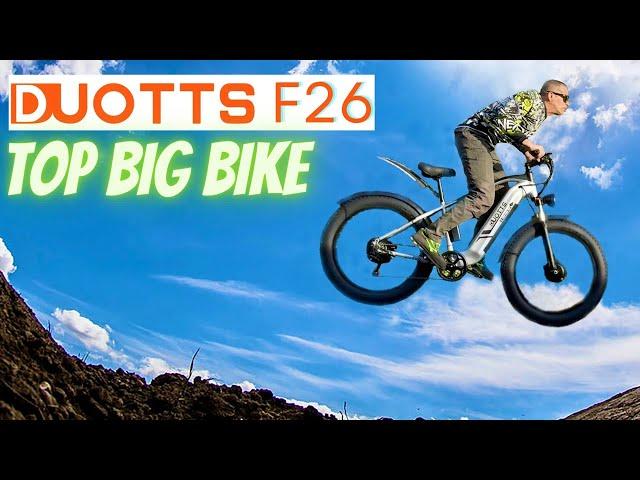 DUOTTS F26 2024 UPGRADE - BIG EBIKE, BIG POWER, BIG FUN - FULL TEST - 4K