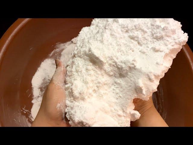 Asmr - crunchy baking soda - 2 videos