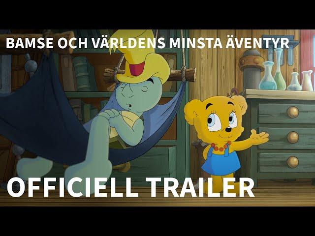 BAMSE OCH VÄRLDENS MINSTA ÄVENTYR │ Officiell trailer │BIOPREMIÄR 22 DECEMBER