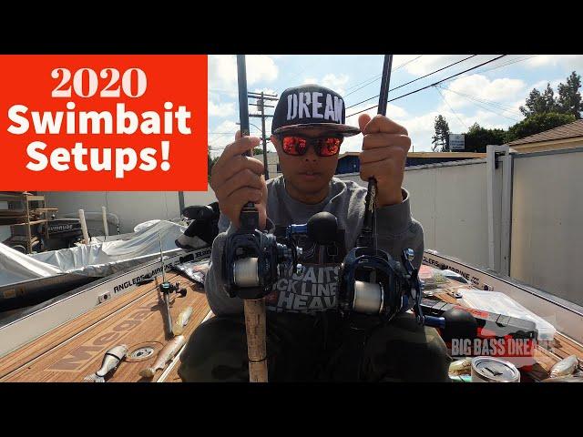 Oliver Ngy's 2020 Swimbait Rods and Reel Setups - Tackle Breakdown