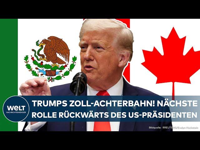 USA: Trump's tariff rollercoaster! Next role backwards in the trade conflict with Mexico and Canada!