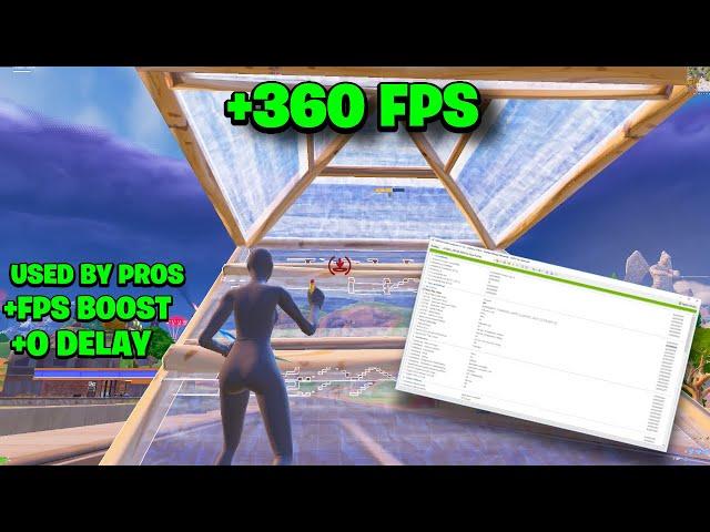 How PROS Boost FPS & Reduce Input Delay in Fortnite!  (HUGE FPS BOOST)