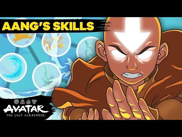 Avatar Aang's Bending Skill Tree   Full Evolution | Avatar: The Last Airbender