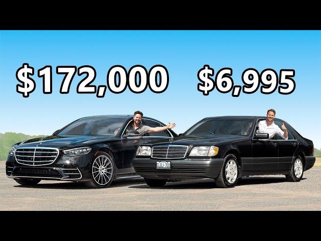 2021 Mercedes S-Class vs The Legendary 90's S-Class