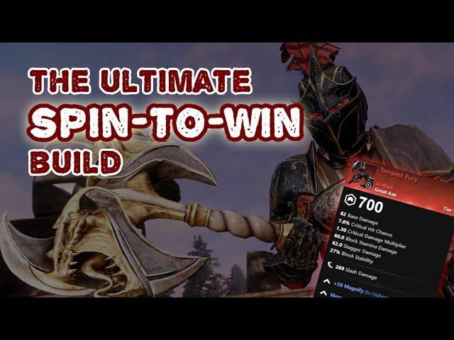 New World Aeternum: Spin to Win Build (GA/WH)