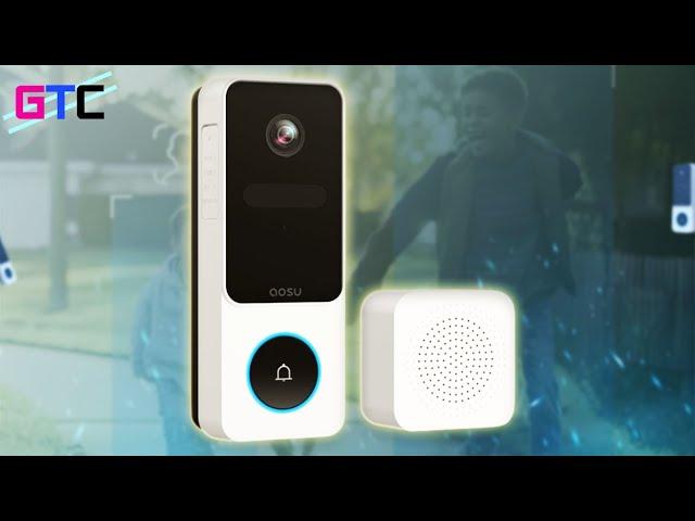 Unboxing 30% OFF AOSU Wireless Smart Video Doorbell Camera : Good Tech Cheap