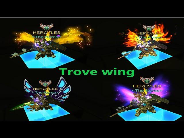 (4K) 2021 Trove wing and acquisition method