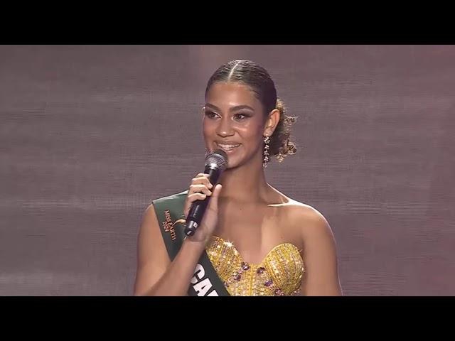 Miss Earth 2024 : Top 8 Question and Answer