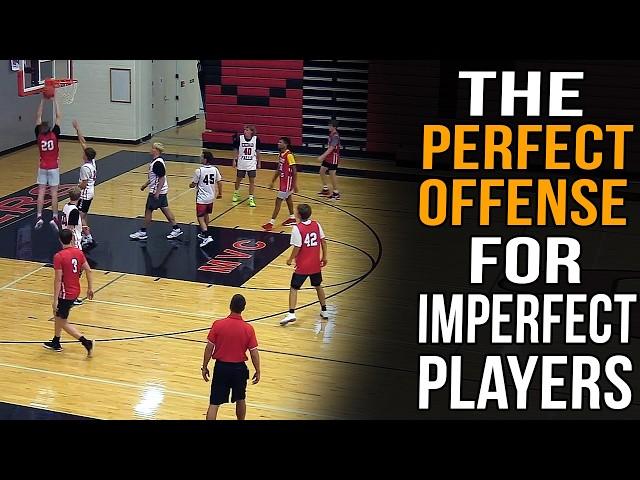 The Perfect Basketball Offense For Imperfect Players - The Marriage of Dribble Drive & Motion