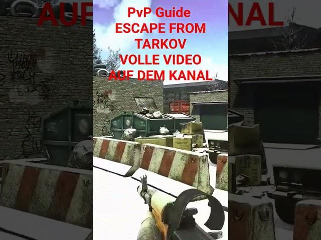 ANFÄNGERTIPPS für PvP in Escape from Tarkov Guide Deutsch 2024