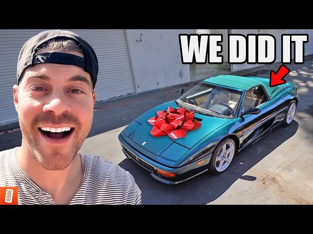 Trading a $1,000 BMW for a FERRARI in 1 week!