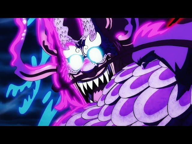 Kaido Uses Future Sight Haki vs. Snakeman Luffy - One Piece 1069 (English Sub) 4k