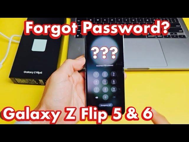 Galaxy Z Flip 5 & 6: Forgot Password/PIN/Pattern? Let's Factory Reset (Hard Master Reset)