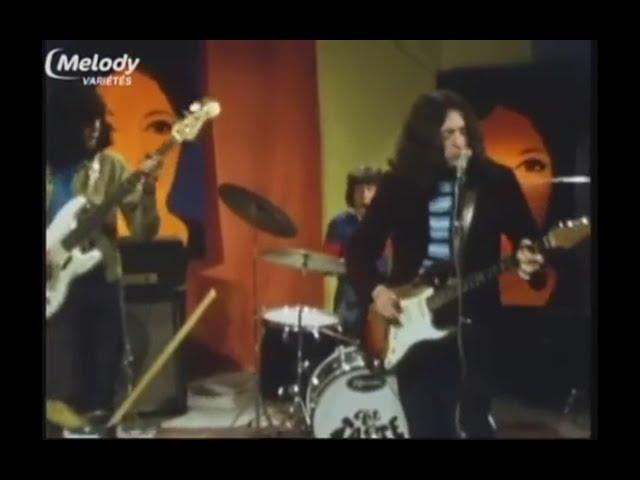 Rory Gallagher with the Taste 1969,  Live on french TV