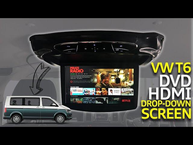 Volkswagen Transporter T6 DVD / HDMI Drop Down Screen