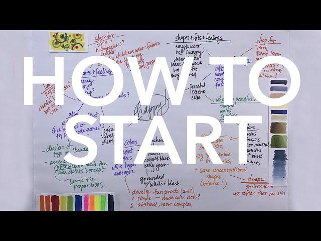 How To Start A Fashion Design Project