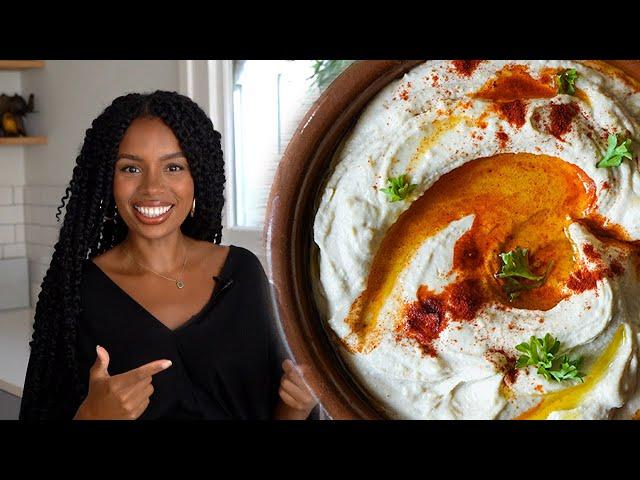 HUMMUS HACKS! The Best Hummus I've Ever Made! Deliciously smooth!