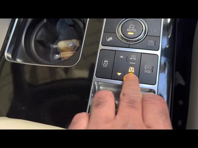 Activate & deactive Jacking Mode on Land Rover Range Rover Sport air suspension@zmmotors1 #youtube