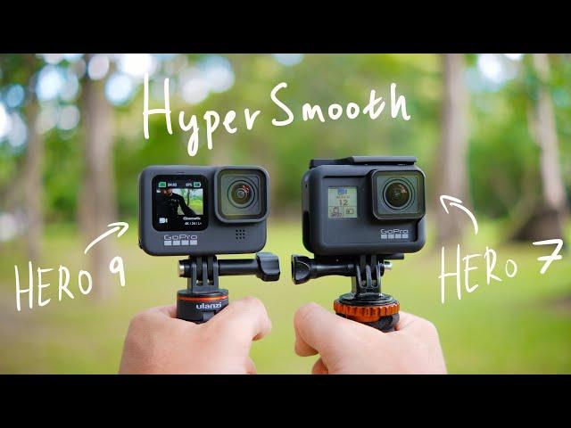 GoPro HERO9 vs HERO7: HyperSmooth Comparison