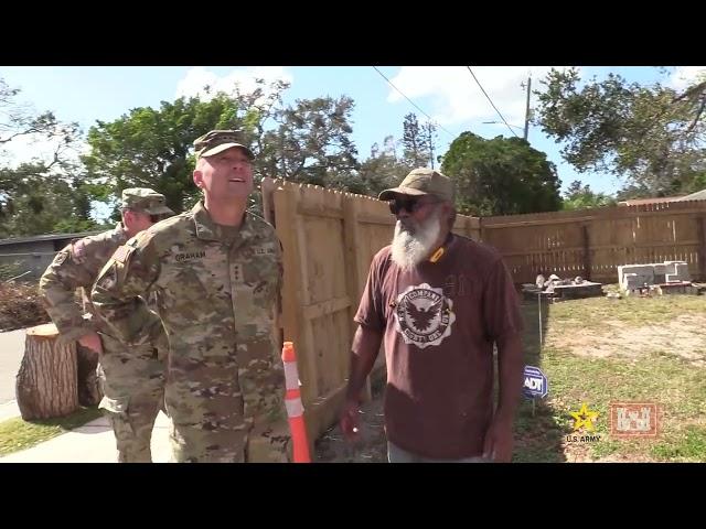 Chief of Engineers visits Hurricane Milton-battered Florida