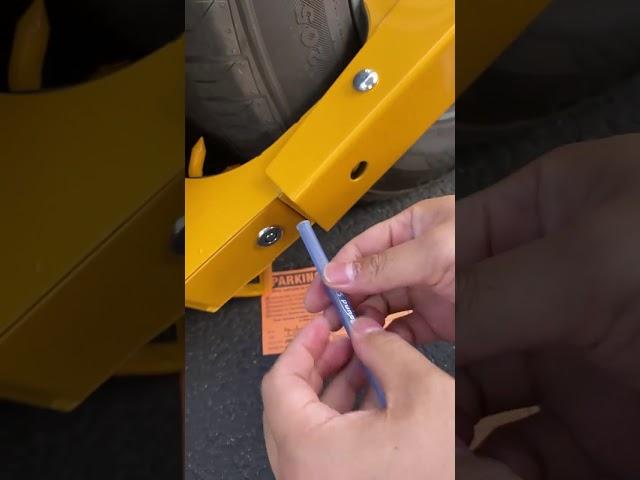 Defeating a Car Boot Lock with Plastic Pen!?!?