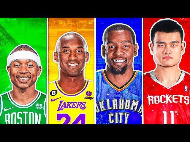 BEST NBA PLAYER FROM EACH HEIGHT OF ALL TIME