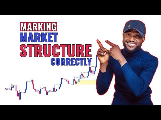 How To Correctly Mark and Identify Market Structure (ICT)