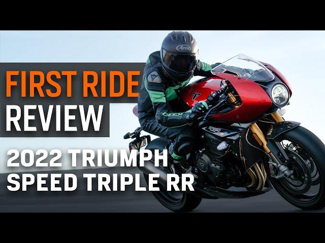 2022 Triumph Speed Triple 1200 RR First Ride Review