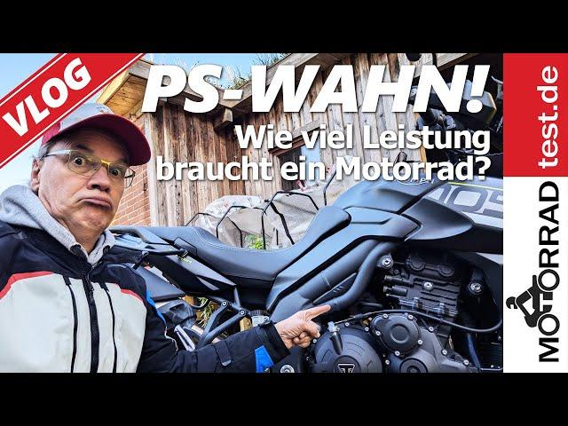 PS Wahn - Wie viel Leistung braucht ein Motorrad? | Vlog #2