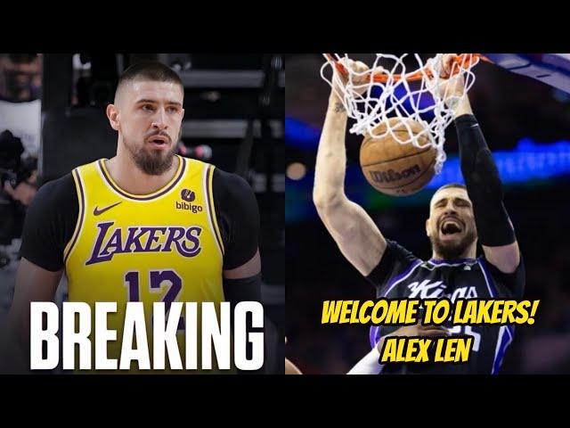 Welcome to the Lakeshow! ALEX LEN Highlights with the Kings | 2024-25 Season