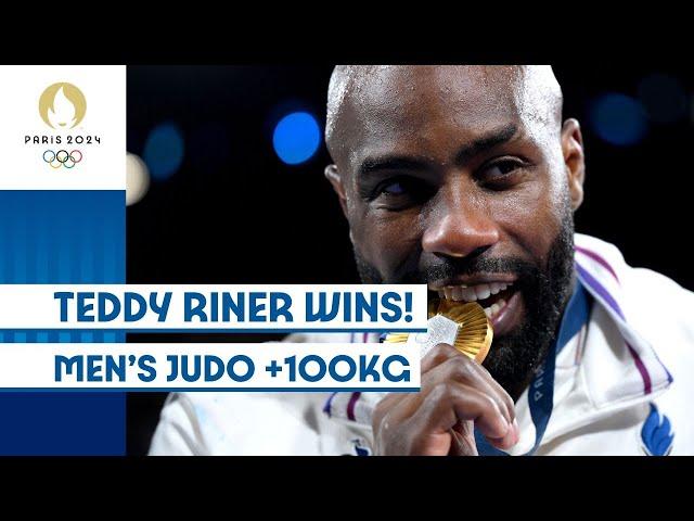 Teddy Riner Wins!  | Men's Judo +100kg | #Paris2024 Highlights