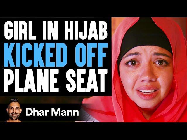 Girl In Hijab KICKED OFF PLANE Seat, What Happens Next Is Shocking | Dhar Mann