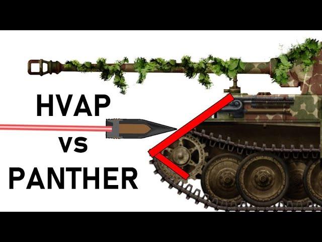 PERSHING vs PANTHER | 90mm M304 Hyper Velocity Armour Piercing Simulation