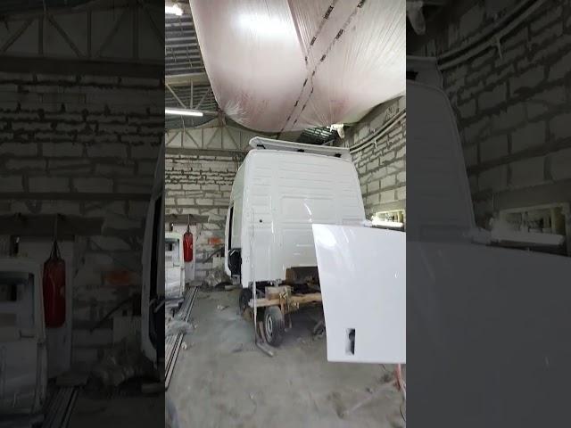 покраска грузовика