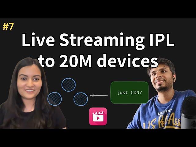 How JioCinema live streams IPL to 20 million concurrent devices w/ Prachi Sharma | Ep 7