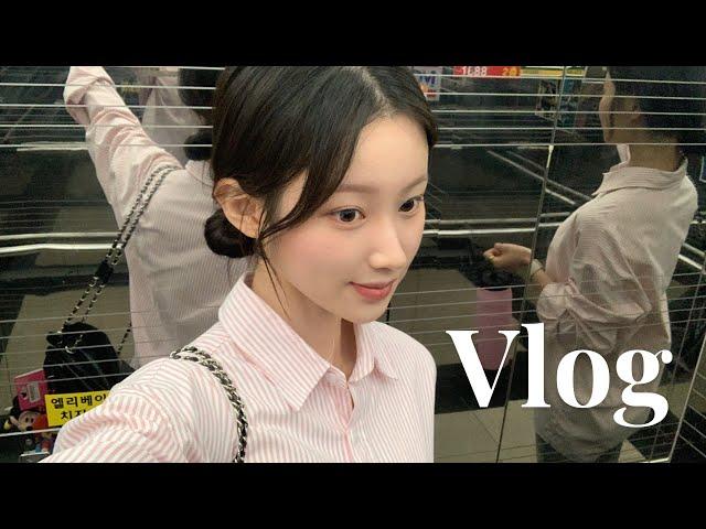 𝑽𝒍𝒐𝒈. 직장인 브이로그 | 출근룩| 무도 마라톤 티켓팅‍️| 쿠팡 화잘먹템| 위치스트랩 추천| 김치참치오트밀죽 간단 레시피| 언박싱