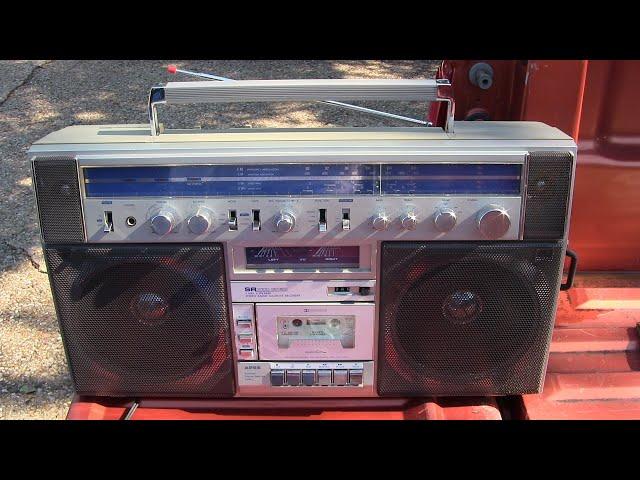 Sears SR-2100 Top model Boombox 560.2199 0350 Serviced all works